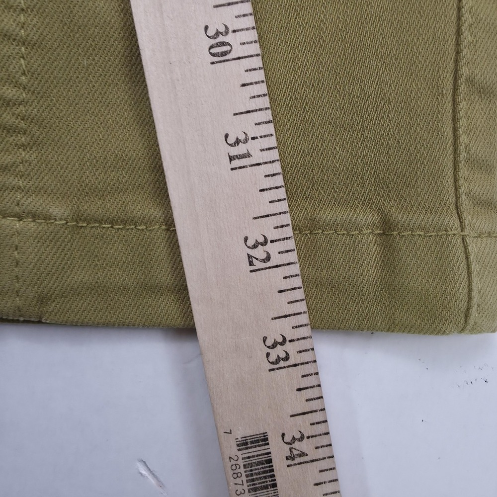 Judy Blue Pants Womens 13/31 Matcha Green High Waist Cargo‎ Straight Leg Stretch - Picture 13 of 13